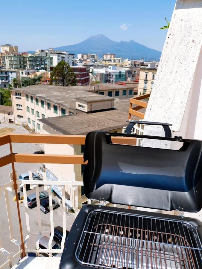 Renovated Loft With Vesuvio View Terrace Scafati Exterior foto