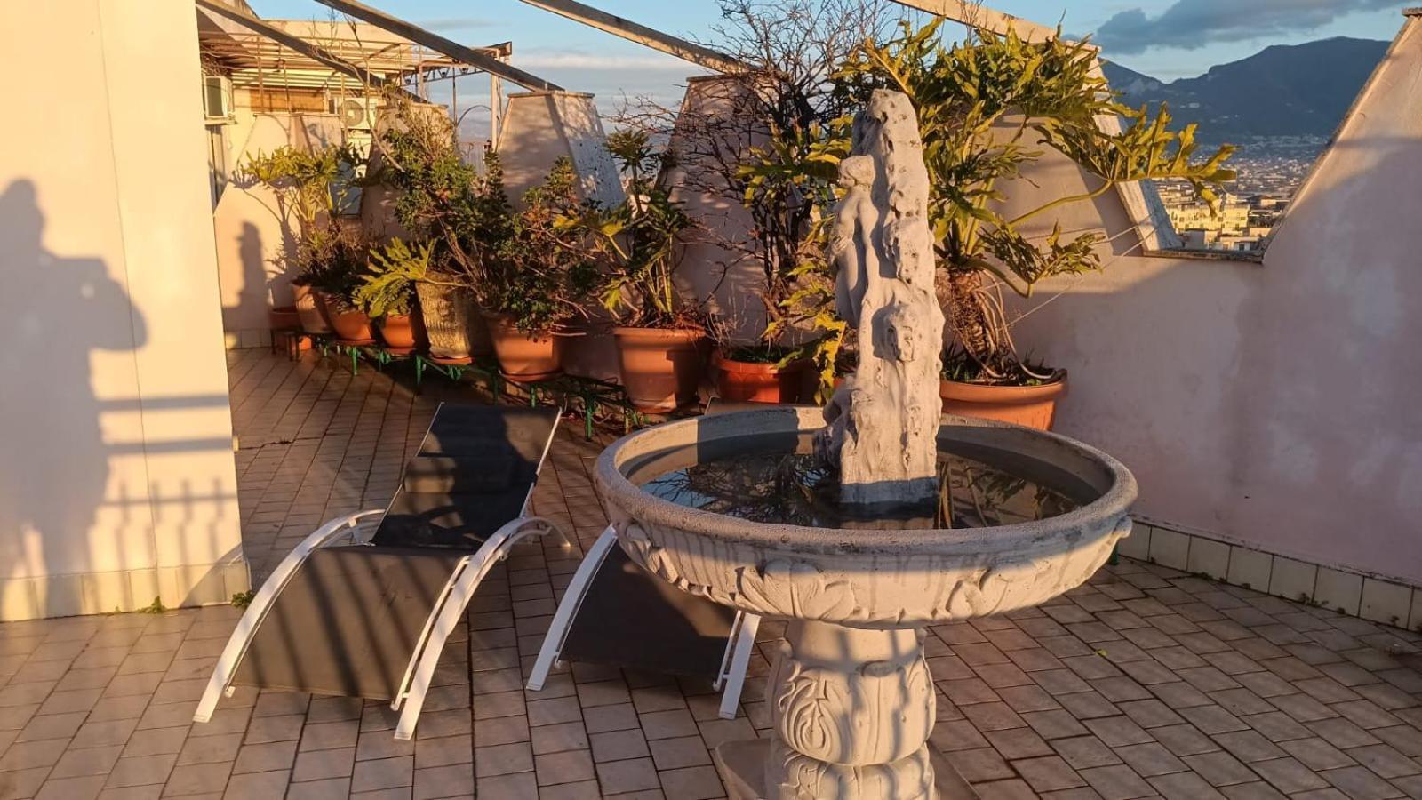 Renovated Loft With Vesuvio View Terrace Scafati Exterior foto